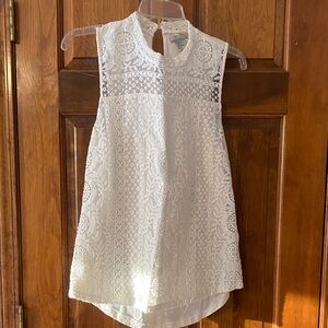H&M Cream Lace Top